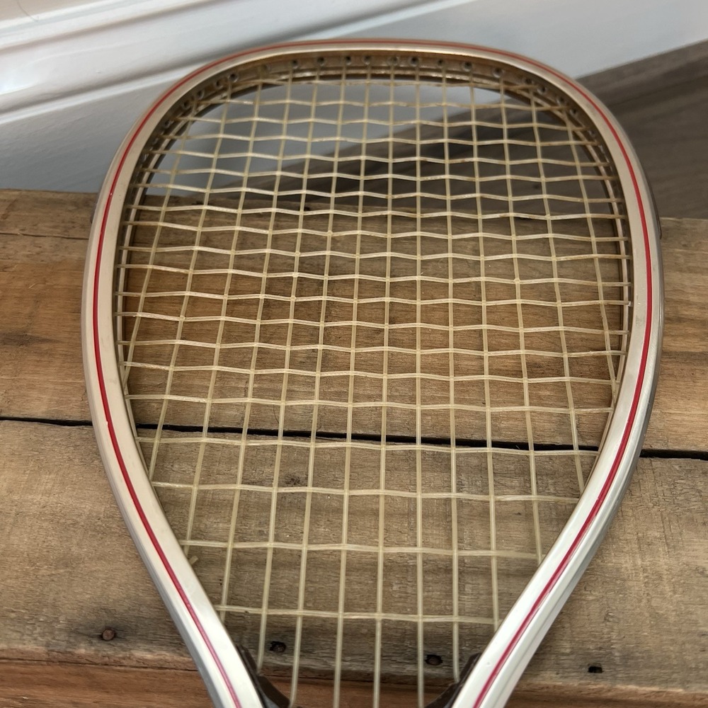 Vintage Centrum Marauder Racketball Racket Leather‎ Nylon - Picture 5 of 10